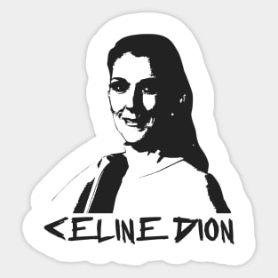 celine dion Sticker